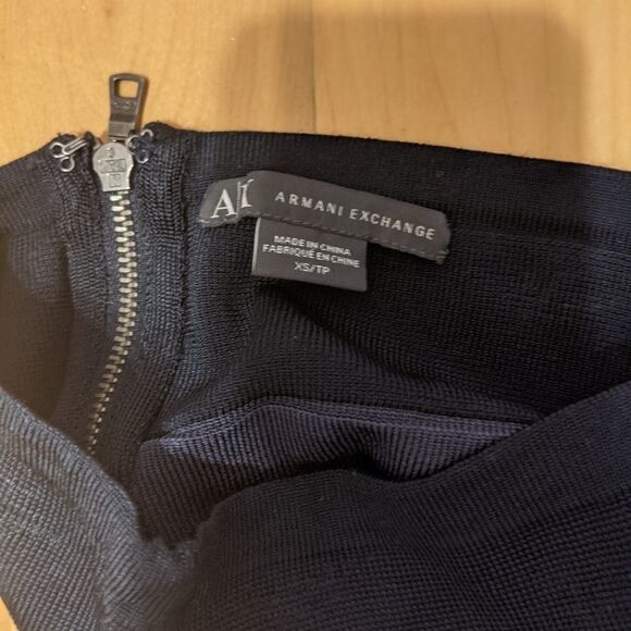 Armani EXCANGE bandage mini skirt size XS @F - Picture 7 of 8